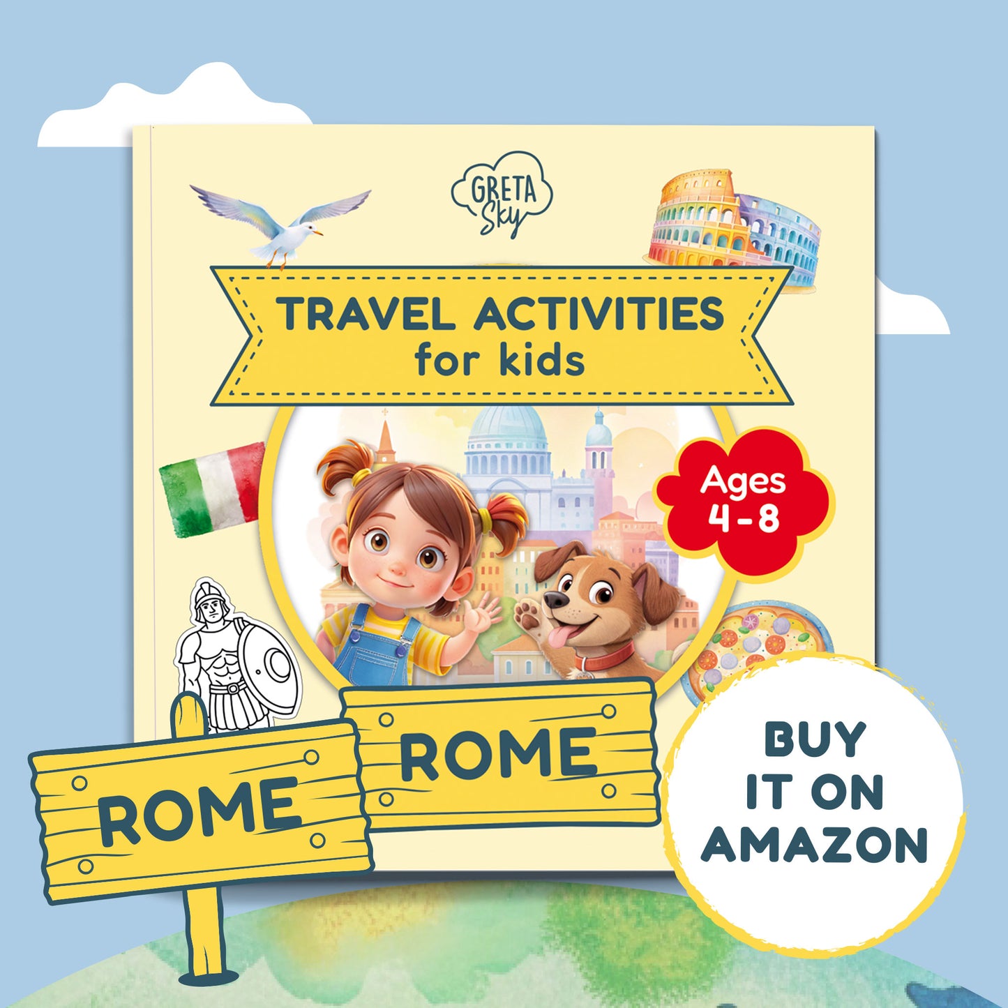 Rome Travel Activities for Kids