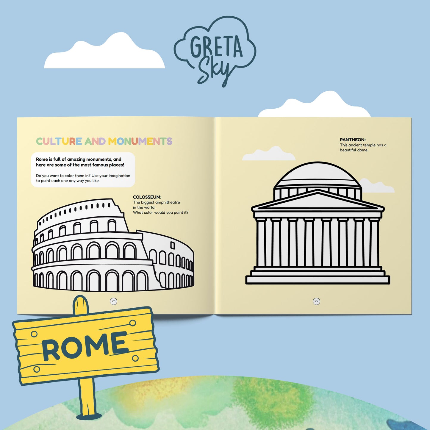 Rome Travel Activities for Kids