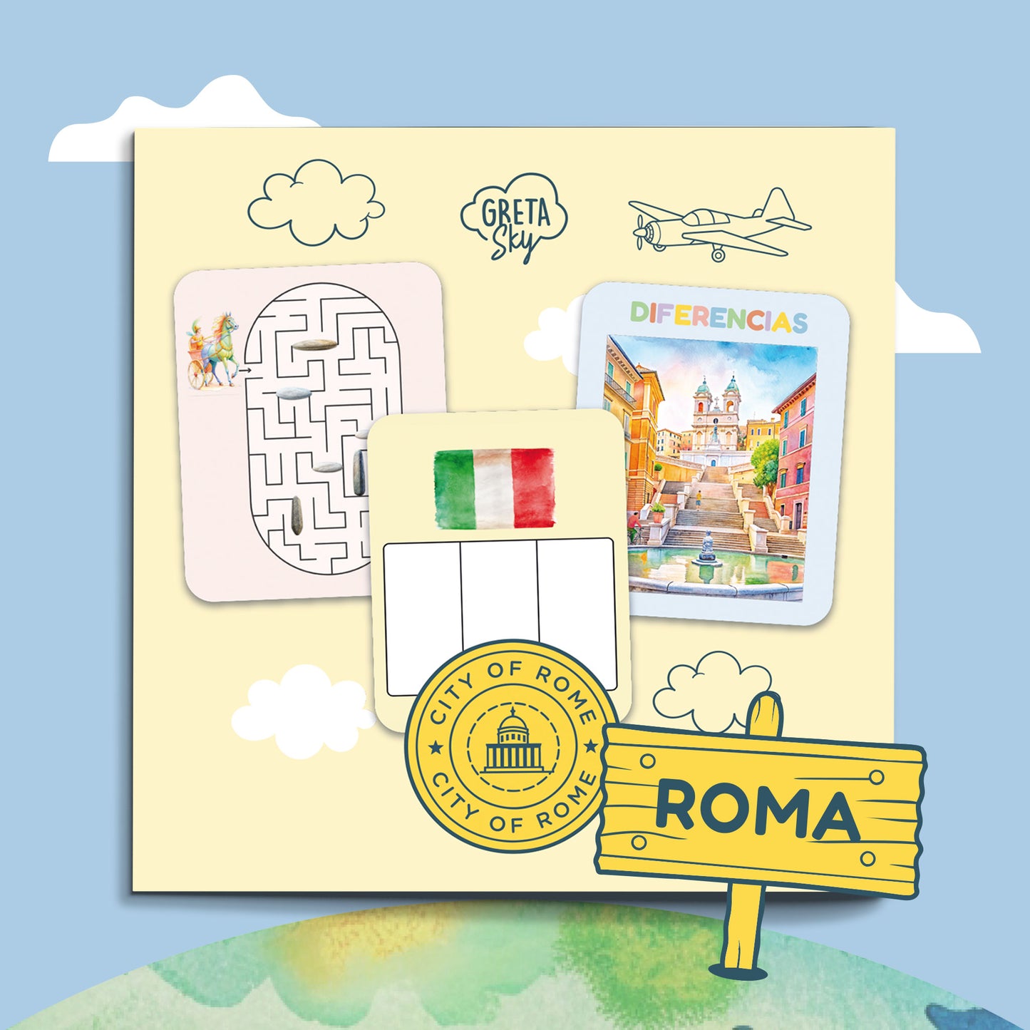Cuaderno de viaje de Roma